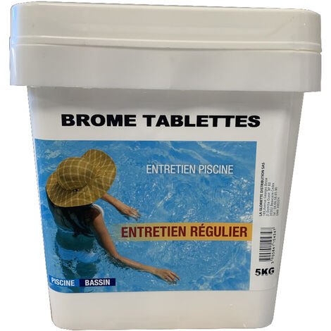 BROME GALET DE 20 gr (seau de 5 kg) - Diais Piscine & Spa