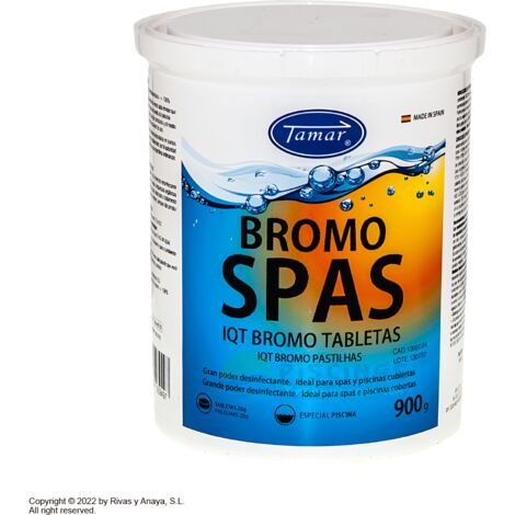 Pack Brome pastille spa discount Filtres2spa - 1KG pastilles 20gr