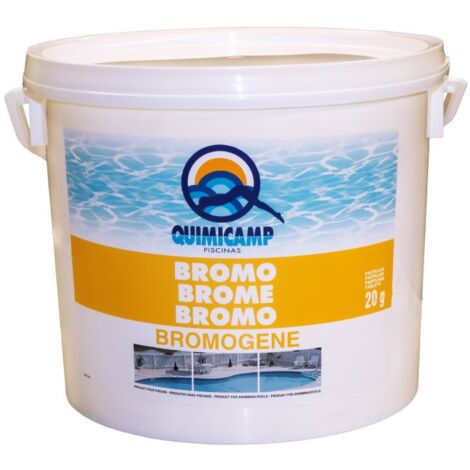 Bromo Compresse 20 gr. Bromogeno, 5 Kg. Quimicamp