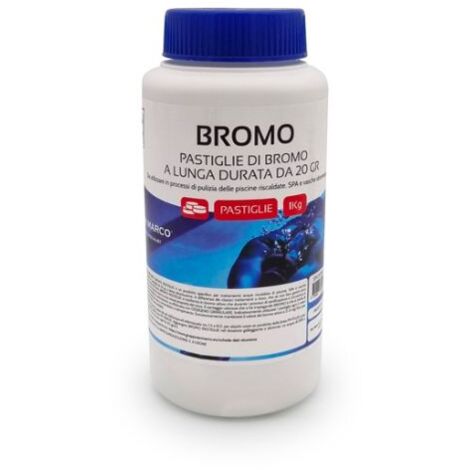 Bromo per piscina ad azione lenta da 1 Kg San Marco