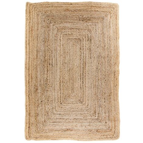 Broom Tapis 90x60 cm, en jute, teinte naturelle.