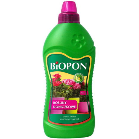 BROS Biopon 1L - Engrais pour plantes en pot, capacité 200L