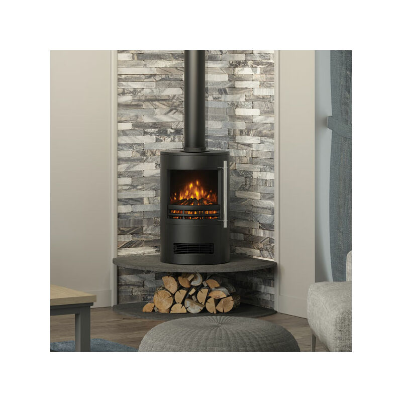 Be Modern Orba Modern 2Kw Matt Black Electric Stove | Be Modern | US