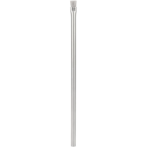Brosse à Algues pour Aquarium en Acier Inoxydable - Nettoyage Pierre et Bois - 23cm