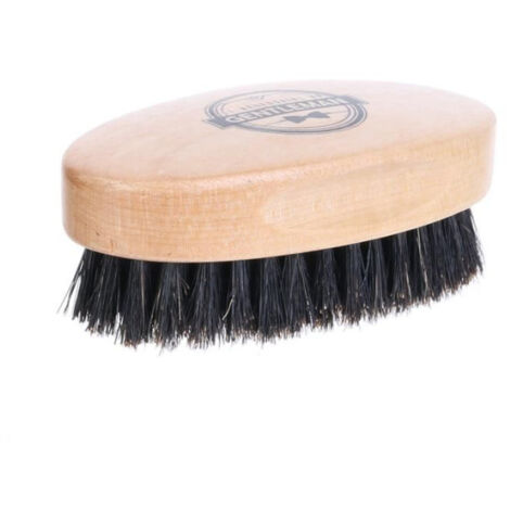 Brosse à Barbe en Bois "Gentleman" 9cm Beige