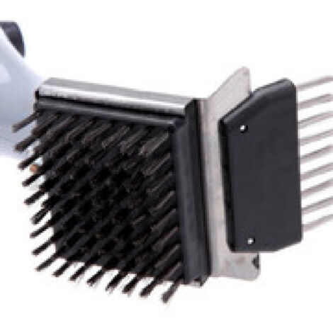 Brosse à barbecue puissante, brosse nettoyante, brosse en fil, taches de graisse, brosse à nettoyer grilles barbecue Emballée en boîte