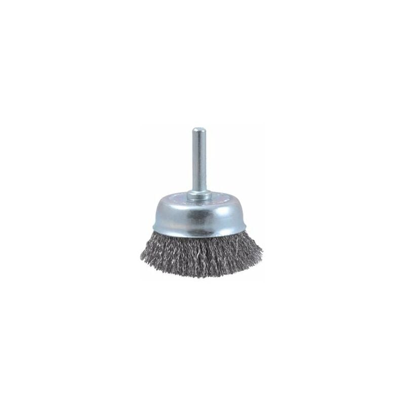 Osborn - Brosse boisseau en acier inoxydable avec manche de 6 mm et garniture ø 0,25 mm (40x25) 8703613351