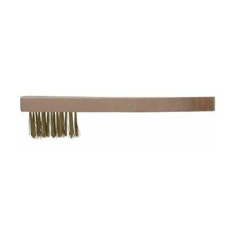 Brosse à Bougie Fils Laiton  0,35 X 22