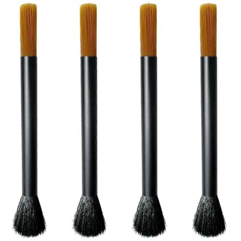 Brosse à café à manche en aluminium, brosse à poudre de café, brosse de nettoyage