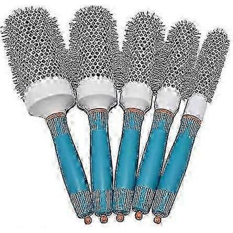 Brosse à cheveux ronde en céramique Lonic, ensemble d'outils de coiffure et de coiffage pour salon de coiffure et coiffure
