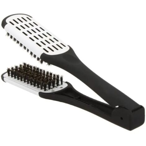 Brosse à Cheveux,Brosse à Lisser Brosse à Défriser Professionnelle Outil de Coiffure Brosse Recto Verso Lissage de Cheveux,Lissage