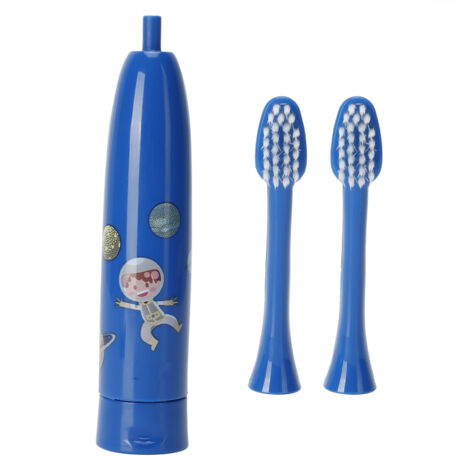 Brosse à dents électrique enfant - Modèle cartoon imperméable pour enfants - Bleu foncé