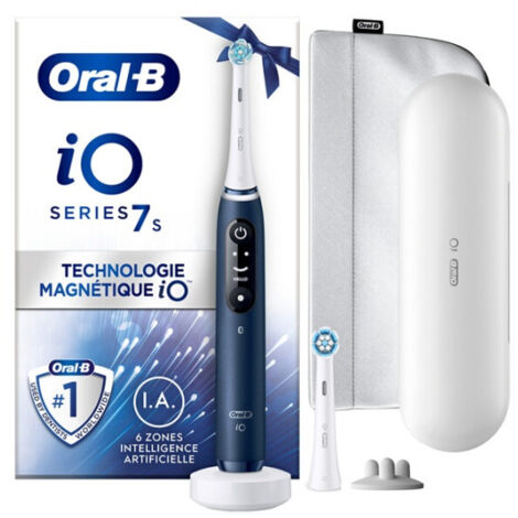 Brosse à dents électrique Oral-B iO7 Blue Gift Edition