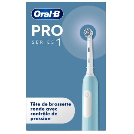 Brosse a dents électrique - ORAL-B Pro 1 - Sensitive Clean - Bleu