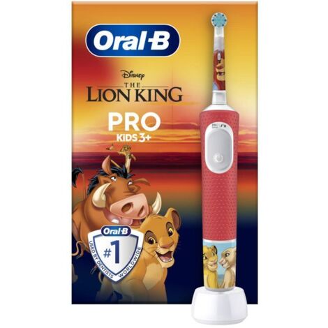 Brosse à dents électrique Oral-B Vitality Pro 103 Disney Le Roi Lion 2 modes 3 ans et plus