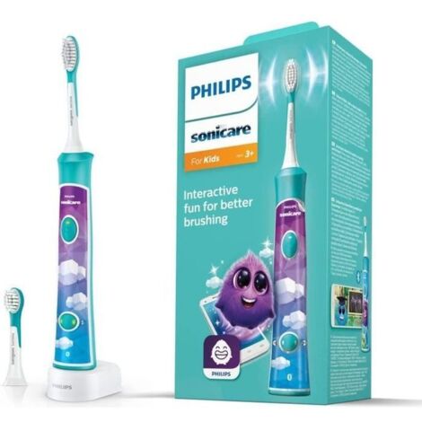 Brosse à dents électrique Philips HX6322/04 Sonicare For Kids Vert/Blanc
