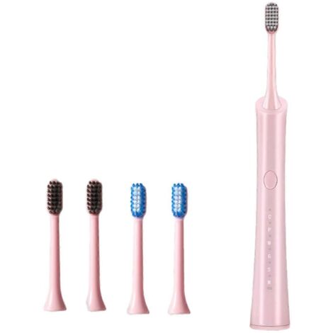 Brosse à dents électrique pour adultes et enfants, 6 modes, B--