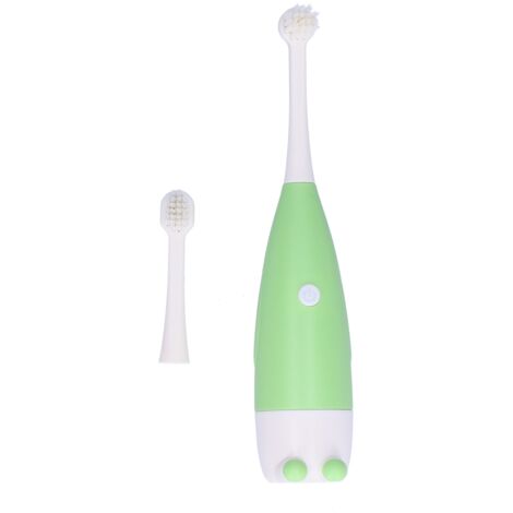 Brosse à dents électrique Sonic pour enfants - Alimentée par piles - Vert