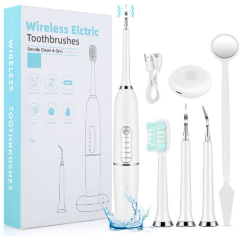 Brosse à dents électrique ultrasonique adulte - Nettoyage dentaire profond - Soin buccal complet