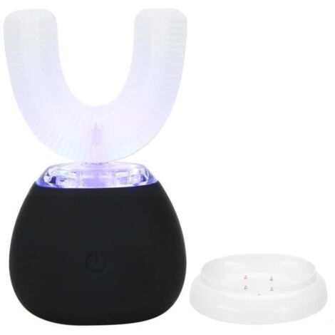 Brosse à dents en forme de U Brosse à Dents Intelligente en U Brosse à Dents Électrique à Ultrasons Éclaircissante