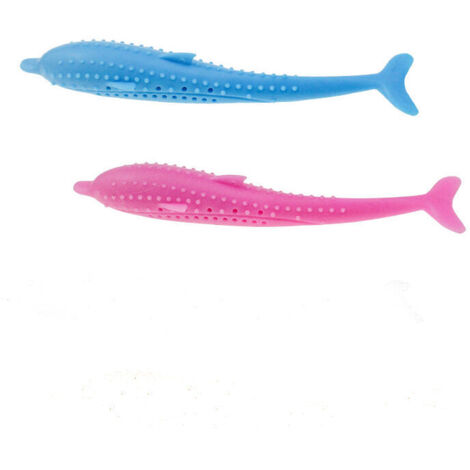 Brosse à dents pour chat, jouet de nettoyage des dents en forme de poisson chat, jouet pour chat à l'herbe à chat, jouet à l'herbe à chat, brosse à dents pour chat, jouet pour chat poisson, brosse à d