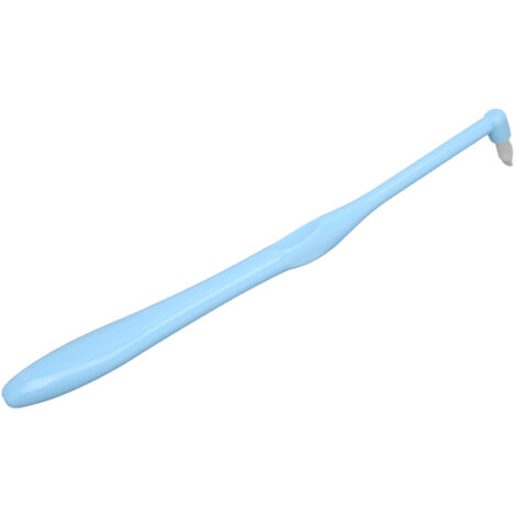 Brosse à dents spéciale appareils dentaires - Nettoyage optimal pour bagues et attaches - Bleue