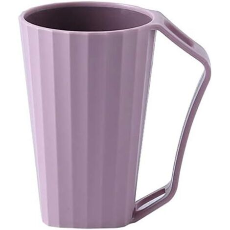 Brosse à dents tasse ronde rince-bouche tasse maison Simple brosse à dents tasse créative réservoir de dents créatif rose
