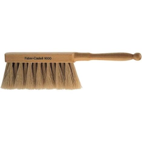 Brosse à dessin - FABER-CASTELL - 1600 - Bois vernis - Poils de chèvre doux - 230 mm