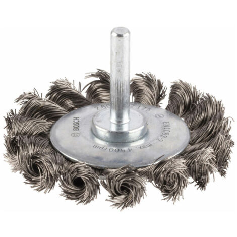 Brosse à disque PRO Stainless Steel heavy Bosch 70 x 0,35 mm tige droite - 2608622125