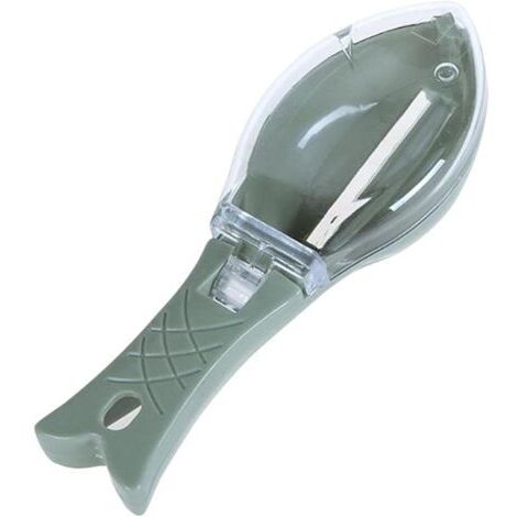 Brosse à écailles pour le nettoyage des filets de pêche 16 x 5,5 cm (6,30 x 2,17 pouces) Brosse tranchante pour filets de pêche