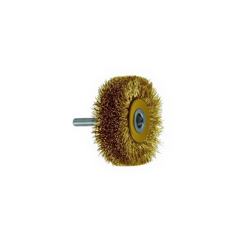 Osborn - Brosse à fil circulaire - ø 70 mm - fil laiton - ø du fil 0.2 mm