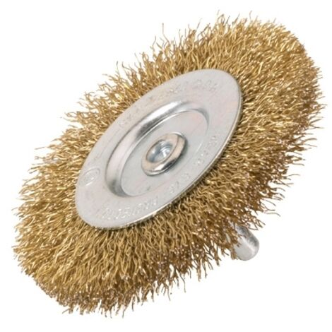 Brosse à fil circulaire - Ø 75 mm - fil laiton - Ø du fil 0.2 mm - OSBORN