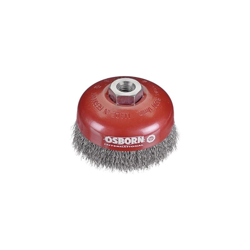 Osborn - Brosse à fil pour meuleuse - ø 80 mm - fil acier - ø du fil 0.5 mm