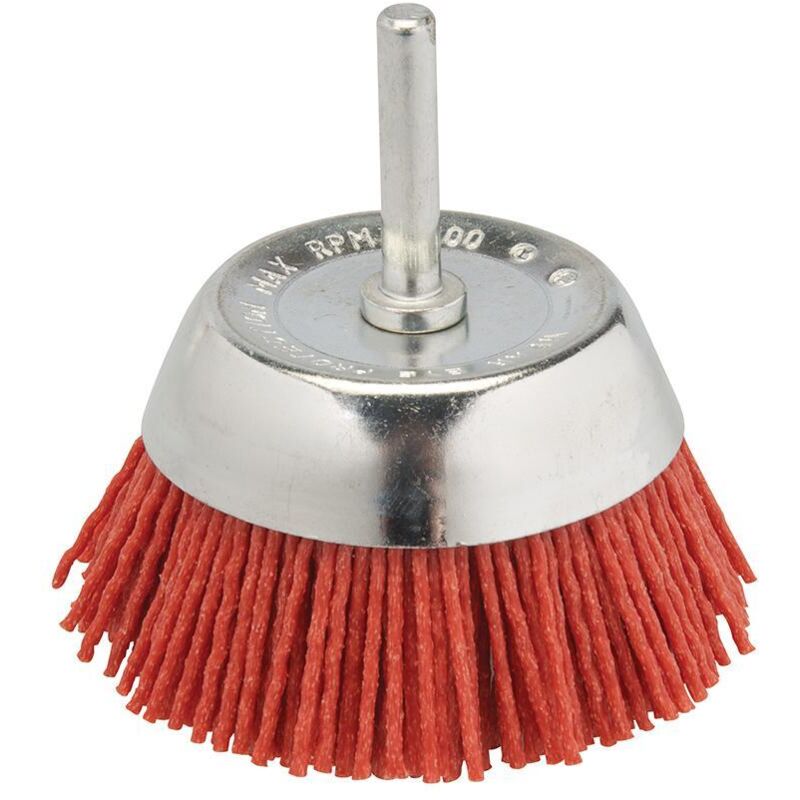 Silverline - brosse boisseau nylon 75 mm grossier 395024