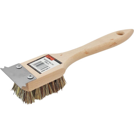 BROSSE À GRIL AVEC GRATTOIR - E-260-0008