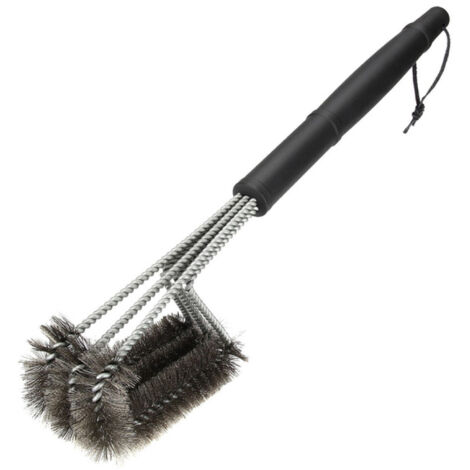Brosse à Grill Nettoyant Grille Barbecue Brosse en Acier Inoxydable