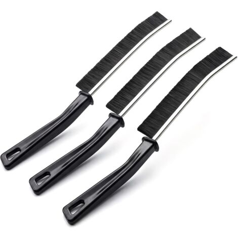 Brosse à joints à poils durs pour nettoyer les coins et les rainures, idéale pour les carrelages, la salle de bain, la cuisine et la douche.
