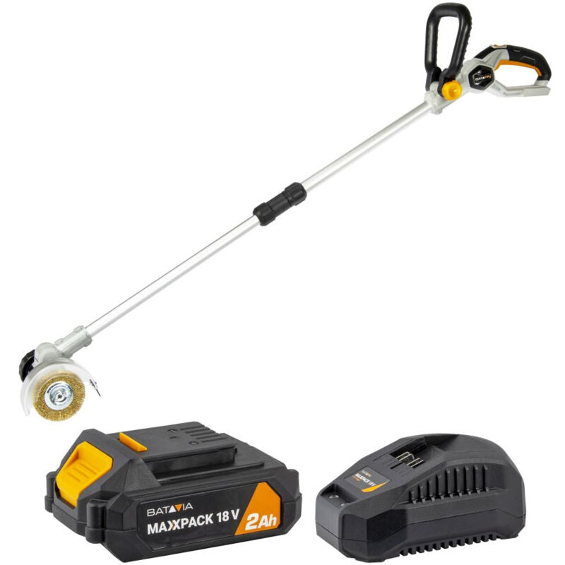 Nettoyeur de joints 18V sans fil 100mm Batavia Maxxpack - Batterie 2.0 Ah et chargeur 2.4 Ah inclus