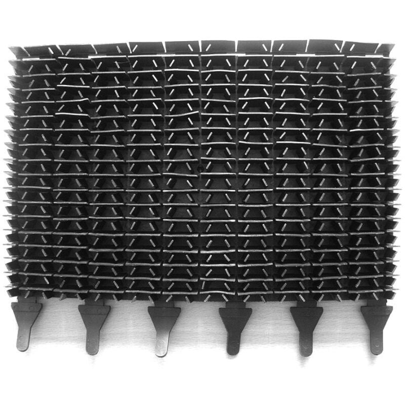 Zodiac - Brosse à lamelles noires pour robot piscine électrique Sweepy