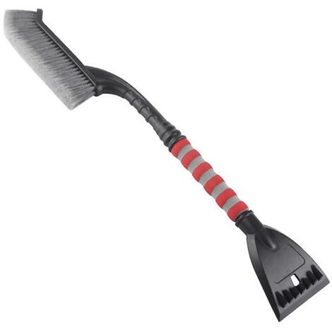 Brosse à neige avec manche en mousse et grattoir à glace - Antigel 2 en 1, haute durabilité pour voiture, camion, SUV, monospace, dégivrage de pare-brise