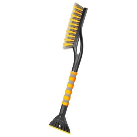 Brosse à Neige et grattoir à Glace pour Pare-Brise de Voiture,grattoir à Glace et brosses 2 en 1, Accessoires d'extérieur de Voiture d'hiver (1 pièce)