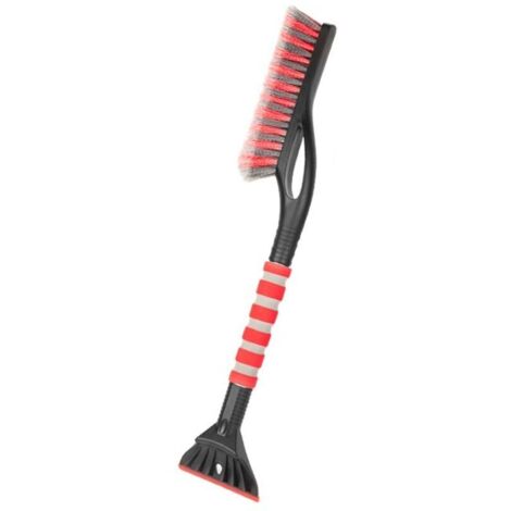 Brosse à Neige et grattoir à Glace pour Pare-Brise de Voiture,grattoir à Glace et brosses 2 en 1, Accessoires d'extérieur de Voiture d'hiver (1 pièce)