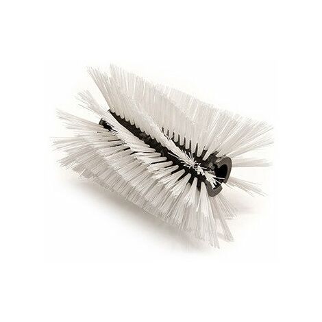 Brosse à Neige Type Twister Adaptable Tielburger Tk 18, 20, 32, 36, 38. Couleur Blanche. 8x2 Spirale. ø300 Mm X L 300 Mm. Largeu