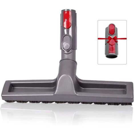 Brosse À Parquet Pour Aspirateur Compatible Avec pour Dyson DC37 DC33C V7 V8 V10 V11 Aspirateurs pour Dyson Cordless Stick Vacuum Cleaners 30cm（Envoyer l'adaptateur）
