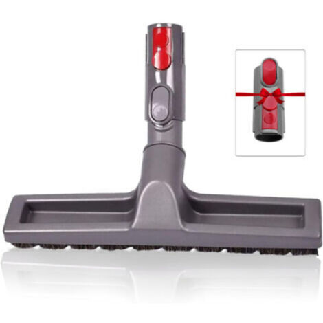 Brosse À Parquet Pour Aspirateur Compatible Avec pour Dyson DC37 DC33C V7 V8 V10 V11 Aspirateurs pour Dyson Cordless Stick Vacuum Cleaners 30cm（Envoyer l'adaptateur）