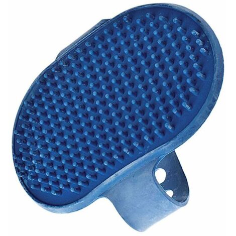 Brosse à paume en caoutchouc avec brosse à main pour le toilettage des chiens et des chats, Ensoleillé