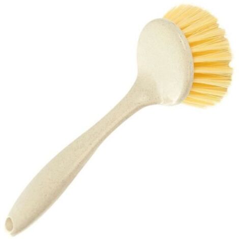 brosse à pot à long manche Brosse à vaisselle à long manche, brosse à récurer de cuisine, poils souples, jardin balai