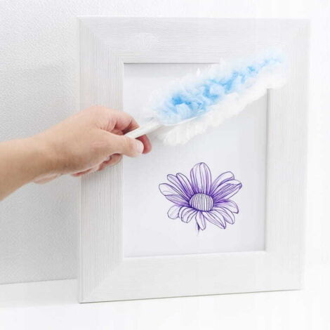 Brosse à poussière pliable en microfibre, 36 cm, VERGIONIC