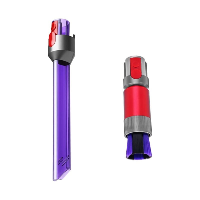 Laoa - Brosse à poussière sans trace de rechange et outil de remplacement pour suceur plat à tube lumineux led compatible avec l'aspirateur Dyson V7