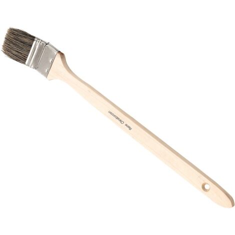 Brosse à radiateur, coudée